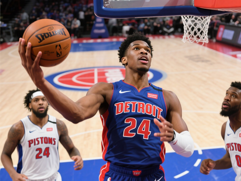 康宁汉姆砍下24分 活塞击败尼克斯 如果要评选本场比赛的最佳球员,康宁汉姆无